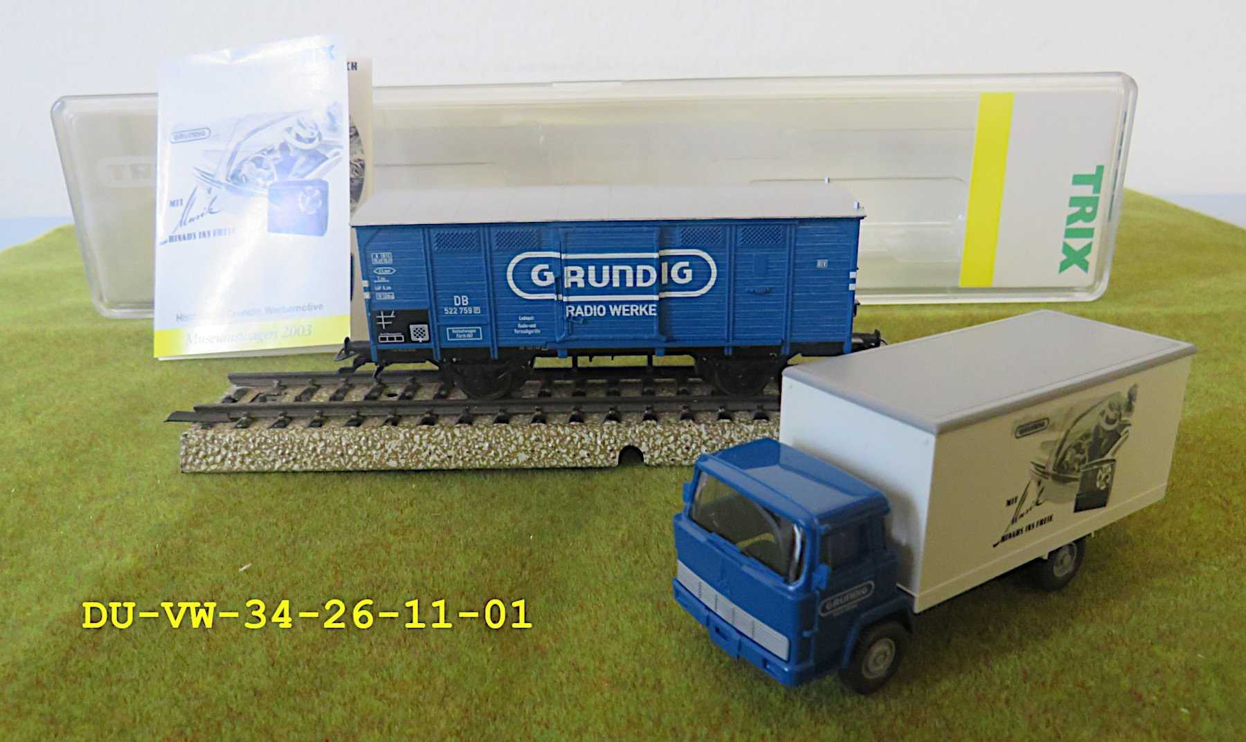 Zoll-Auktion - 1 Trix Museumswagenset 2003 in der Baugröße H0 ...
