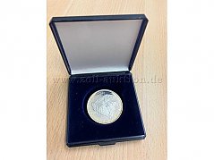 Münze im Etui Rückseite