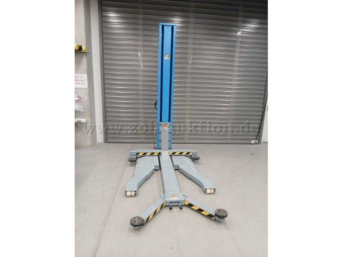 Gesamtansicht schmaler Aufbau zum lagern