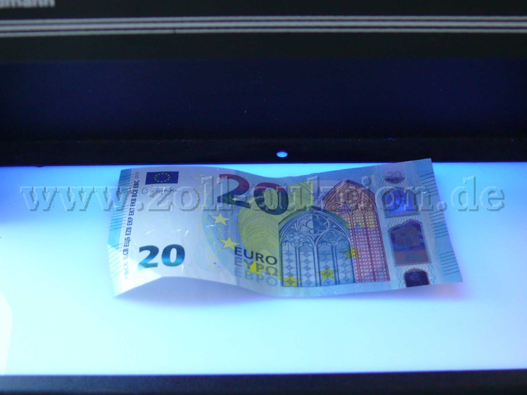 Funktionstest UV-Licht