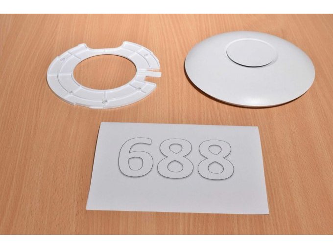 Ubiquiti UniFi AC PRO – WLAN Access Point 
Gesamtansicht