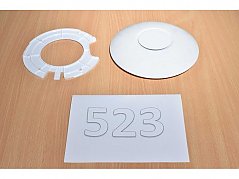 Ubiquiti UniFi AC PRO – WLAN Access Point 
Gesamtansicht von vorne