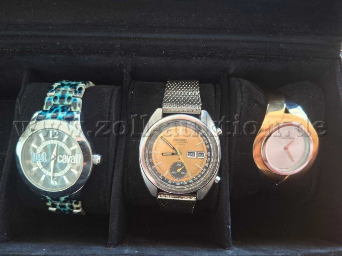 1 Uhrenkonvolut Herren Seiko Chronograph, Damen Just Cavalli, Damen Calvin Klein – foto 2 – kavel bij Zoll-Auktion, Berlin
