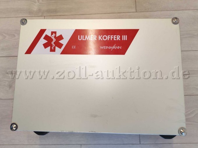 1 Ulmer Koffer III / Notfallkoffer von WEINMANN – foto 4 – kavel bij Zoll-Auktion, Peine