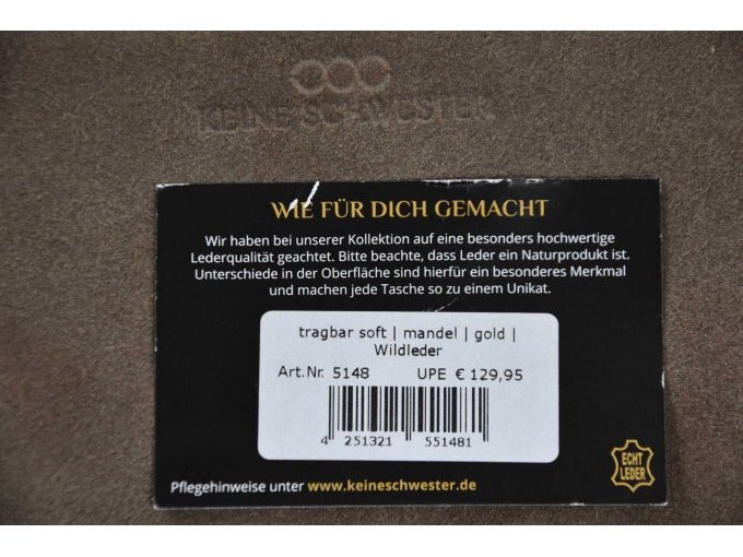Sicht auf das Preisschild