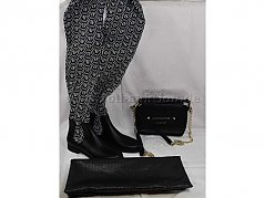 1 Umhängetasche „Versace Jeans“ und 1 Paar Stiefel „Phillip Plein“