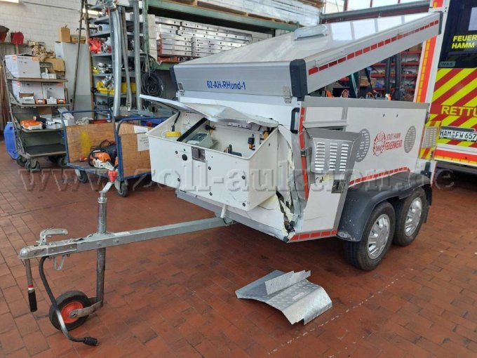 Seitenansicht mit Unfallschaden