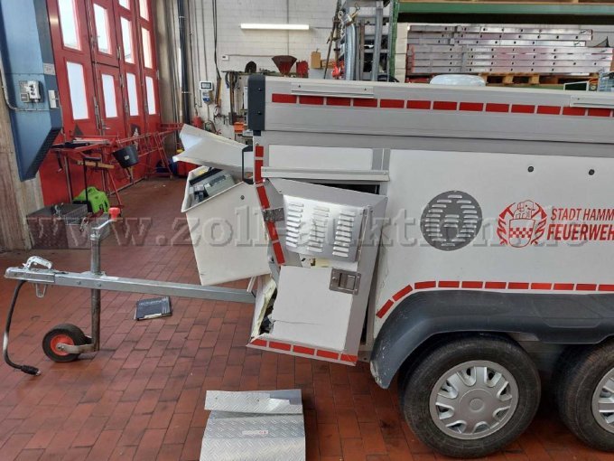 Seitensicht mit Schaden