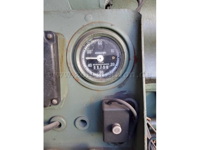 Betriebsstunden Fräsmotor