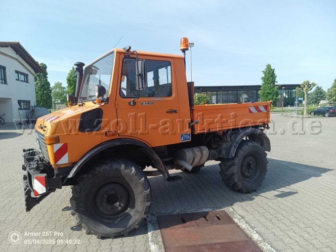 Unimog Seitenansicht links