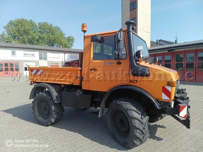 Unimog Seitenansicht rechts