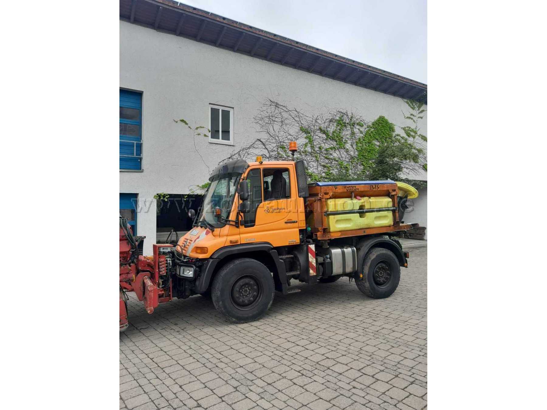 Unimog Ansicht linke Seite
