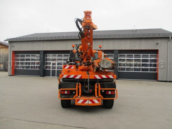 Unimog 530,
Ansicht von hinten