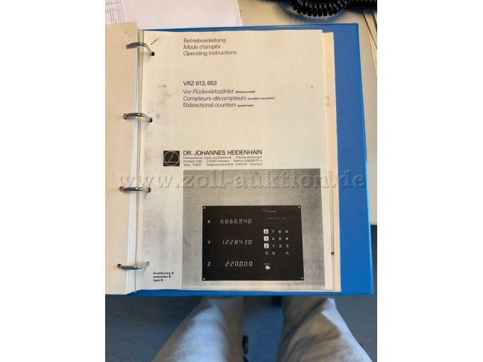Heidenhain Zähler Betriebsanleitung
