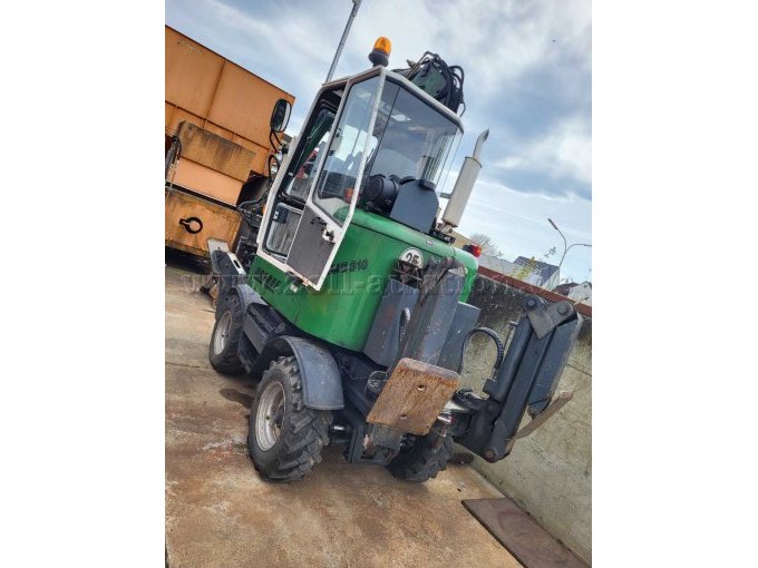 Unkauf Bagger Ansicht hinten
