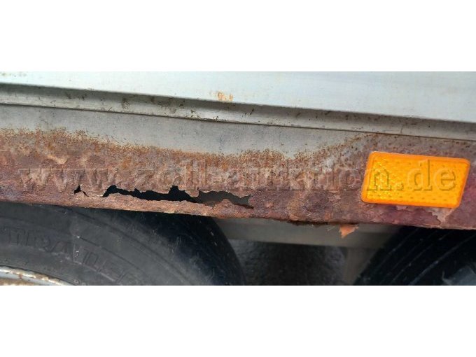 Durchrostungen am Rahmen