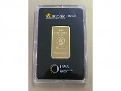 1 OZ Goldbarren Heimerle+Meule