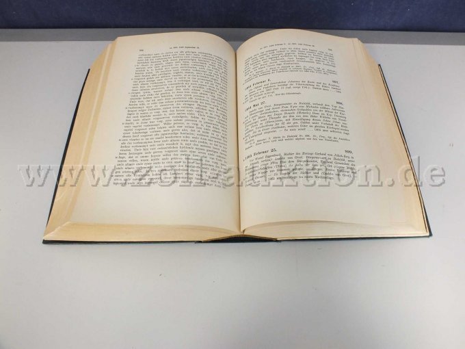 Aufnahme der Innenseite mit Darstellung des Textes