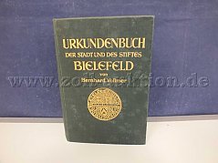 Gesamtansicht der Auktion  Urkundenbuch der Stadt und des Stiftes Bielefeld.