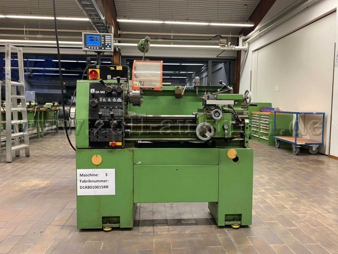 1 Vöest-Alpine Spitzendrehmaschine DA160 - Ansicht Front