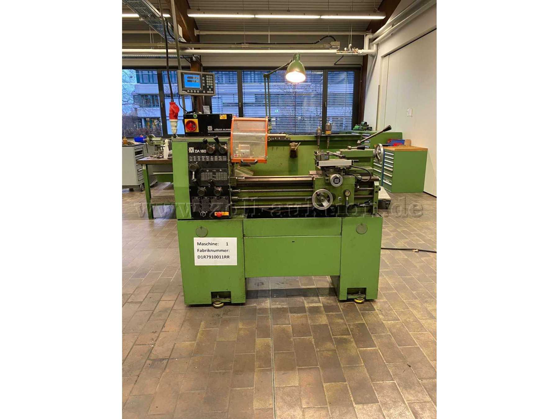 1 Vöest-Alpine Spitzendrehmaschine DA160 - Ansicht Front