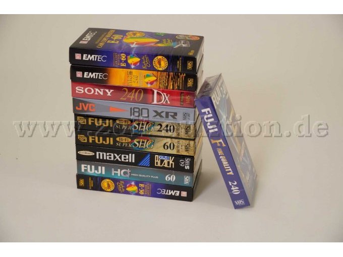 verschiedene VHS Kassetten