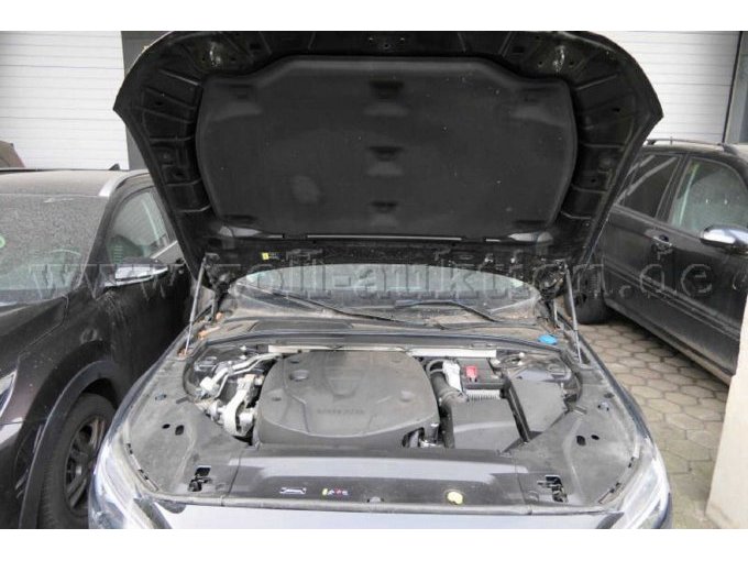 Motorhaube geöffnet