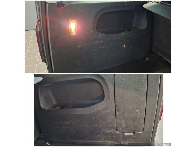 Kofferraum Kunststoffbeschädigungen