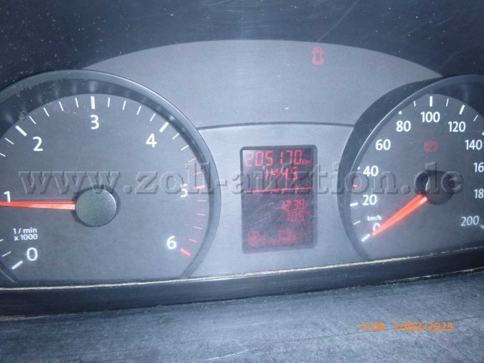 Kombiinstrument mit Km Stand Original 205170 KM