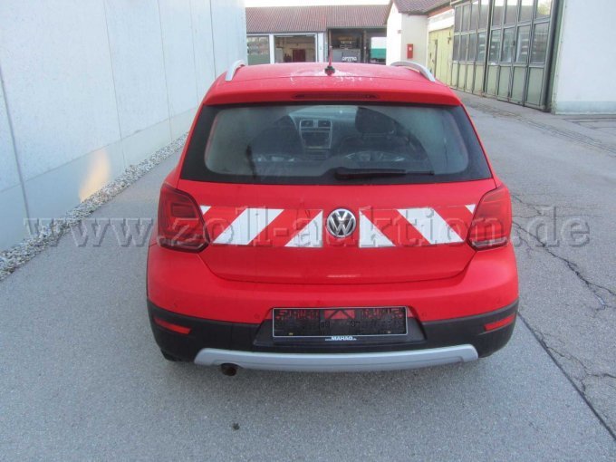 VW 6R CrossPolo, von hinten