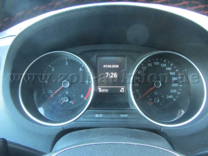 VW 6R CrossPolo, Ansicht Tachograph