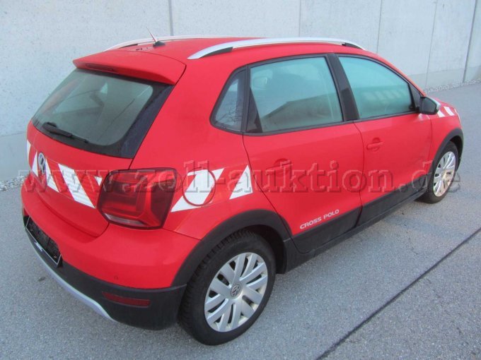 VW 6R CrossPolo, Ansicht rechte Seite hinten