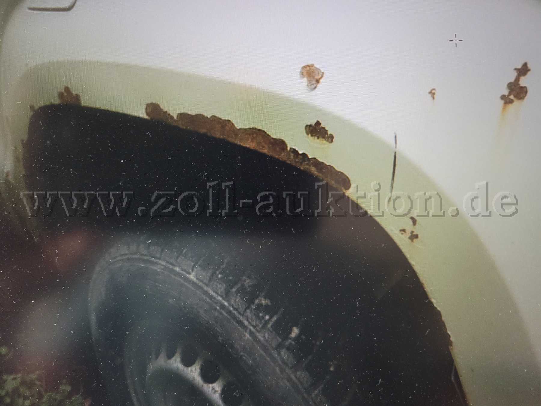Ansicht Rost Radkasten