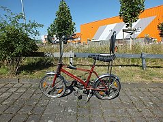 Seitliche Ansicht des Bonanza Fahrrad "Volkswagen Goal"