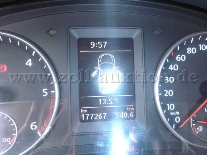 VW Caddy, Tachostand