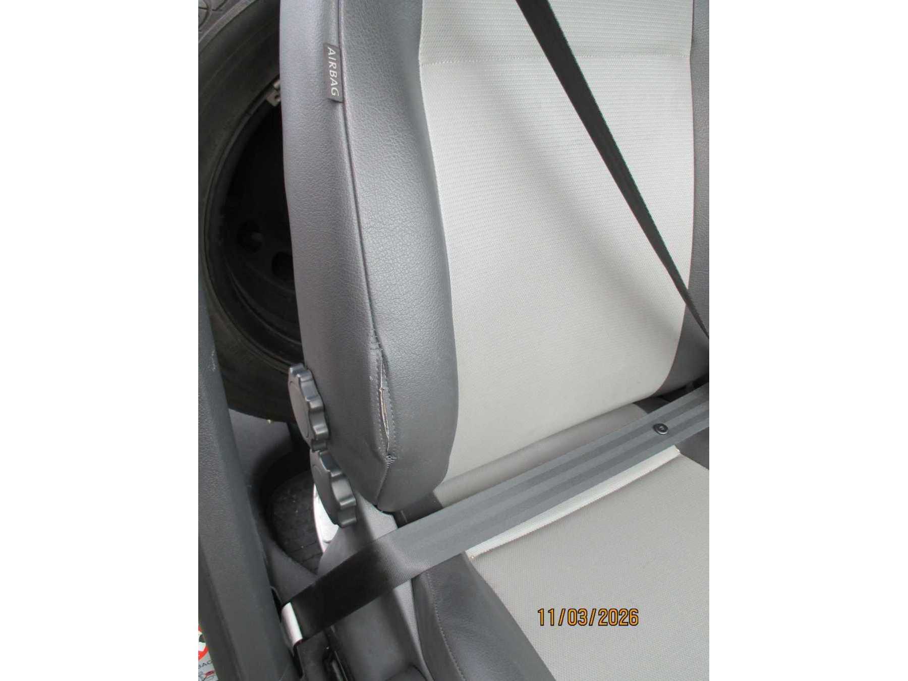 Beifahrersitz Beschädigung