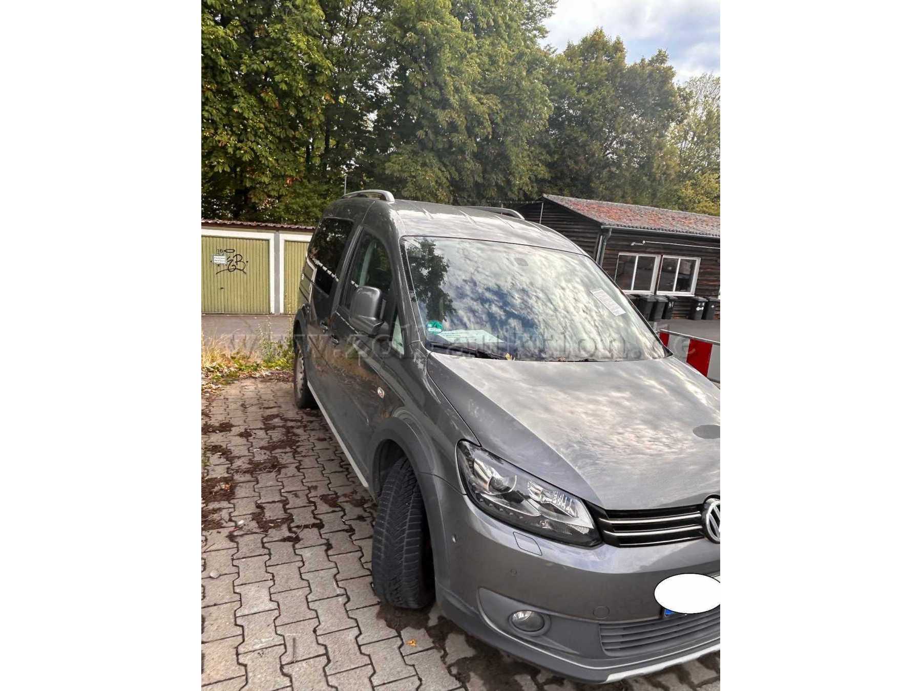 VW Caddy seitliche Ansicht