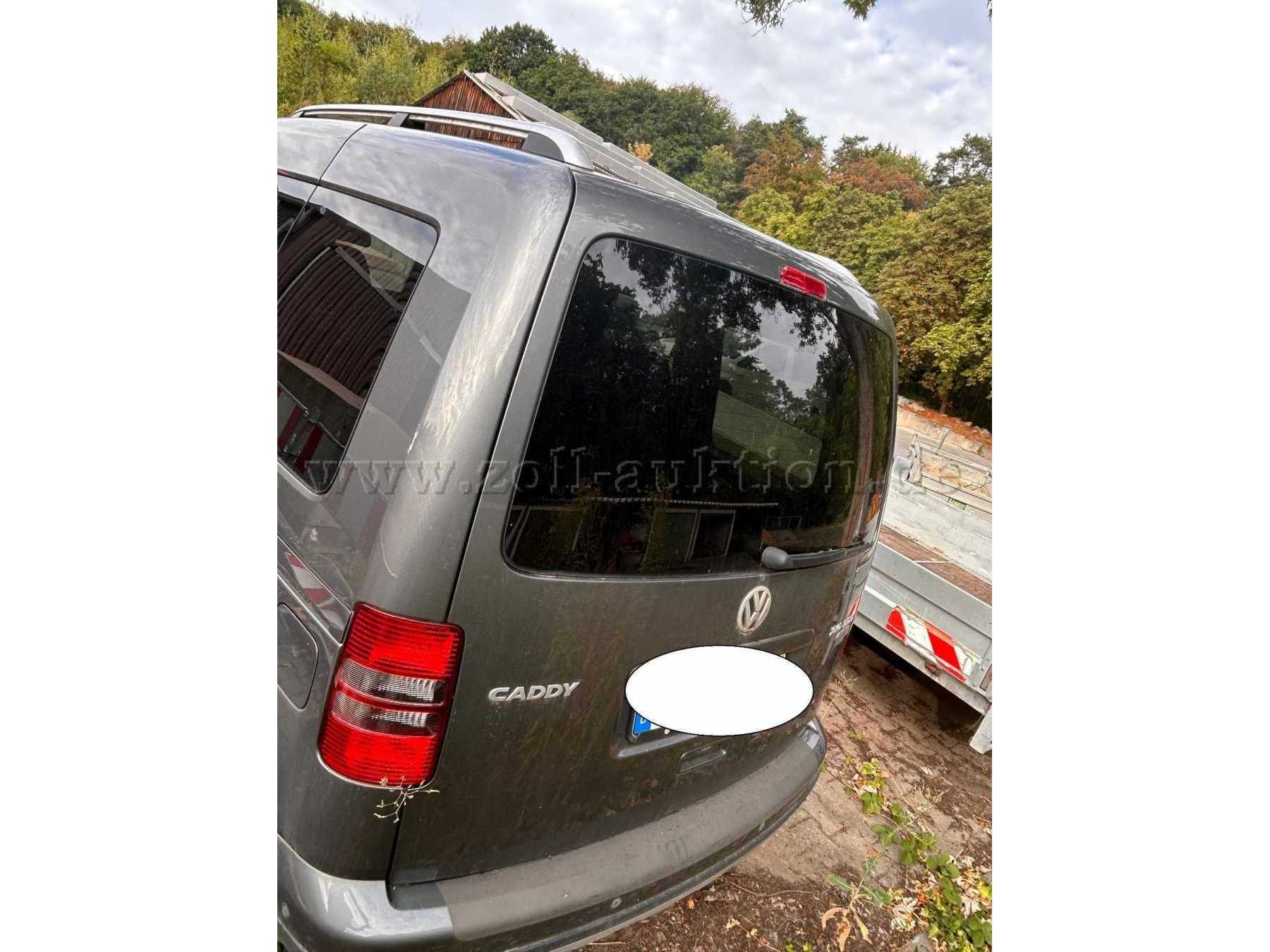 VW Caddy Heckansicht