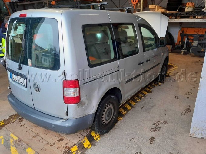 1 VW Caddy 1.9 TDI Life – foto 2 – kavel bij Zoll-Auktion, Wilnsdorf