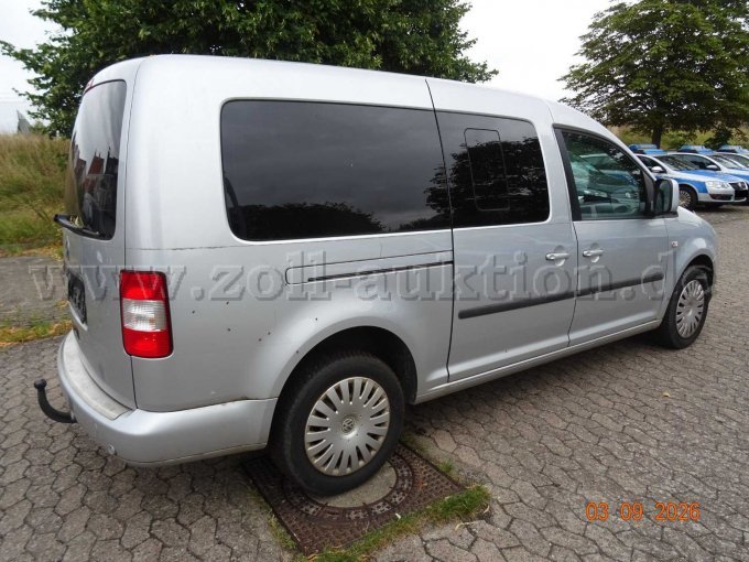 1 VW Caddy (2K), ehemaliges Hunde-Transport-Fahrzeug – foto 3 – kavel bij Zoll-Auktion, Braunschweig