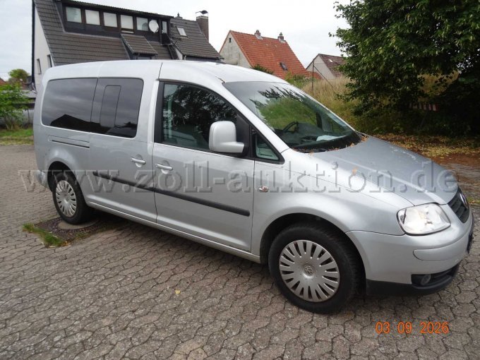 1 VW Caddy (2K), ehemaliges Hunde-Transport-Fahrzeug – foto 2 – kavel bij Zoll-Auktion, Braunschweig
