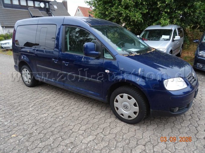 1 VW Caddy (2K), ehemaliges Hunde-Transport-Fahrzeug – foto 2 – kavel bij Zoll-Auktion, Braunschweig