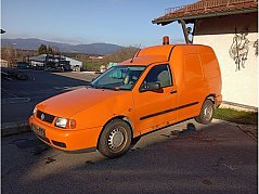VW Caddy, Seitenansicht