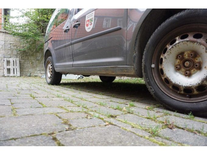 Aufsetzspuren rechts