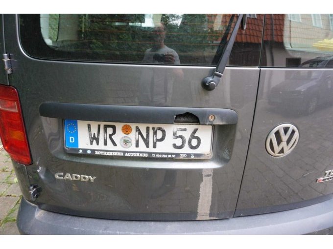 Schaden Heckflügeltür