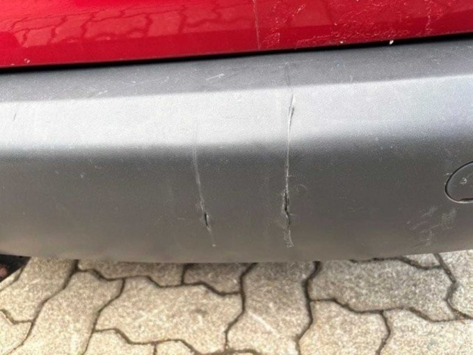 Kratzer Stoßstange Hinten