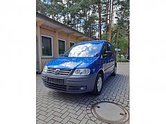 VW Caddy Ansicht vorn links