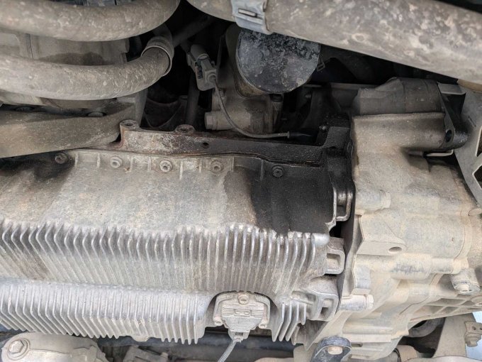 Motorraum unten