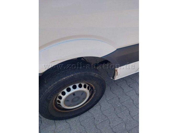 VW Crafter Radkasten Rostansätze