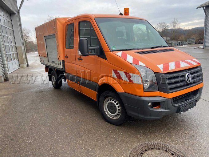 VW Crafter, von vorne rechts